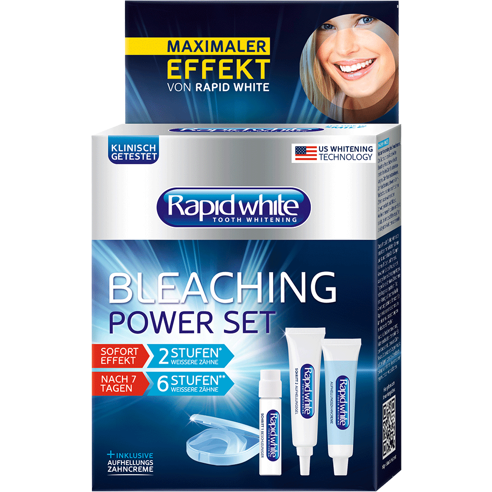 Bild: Rapid White Zahn-Bleaching Power Set