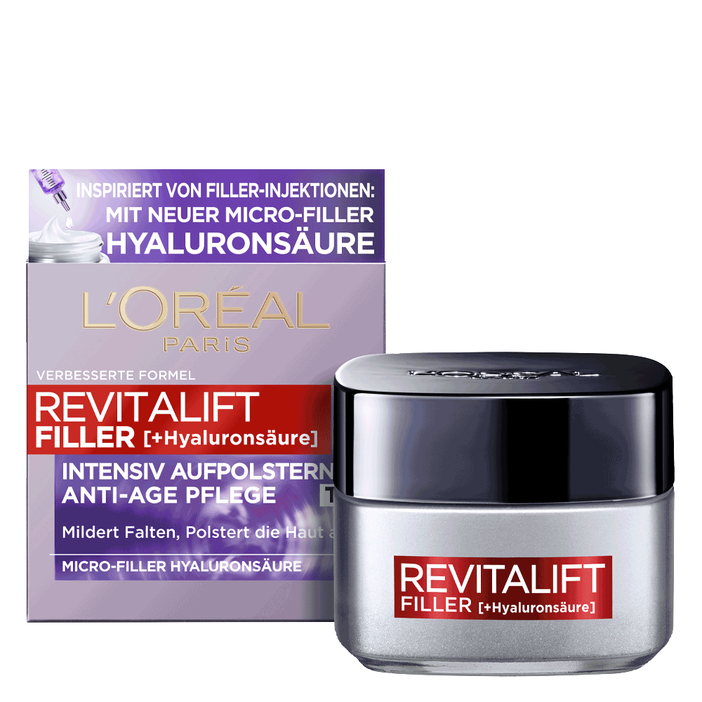 Bild: L'ORÉAL PARIS Revitalift Filler Anti-Age Tagespflege