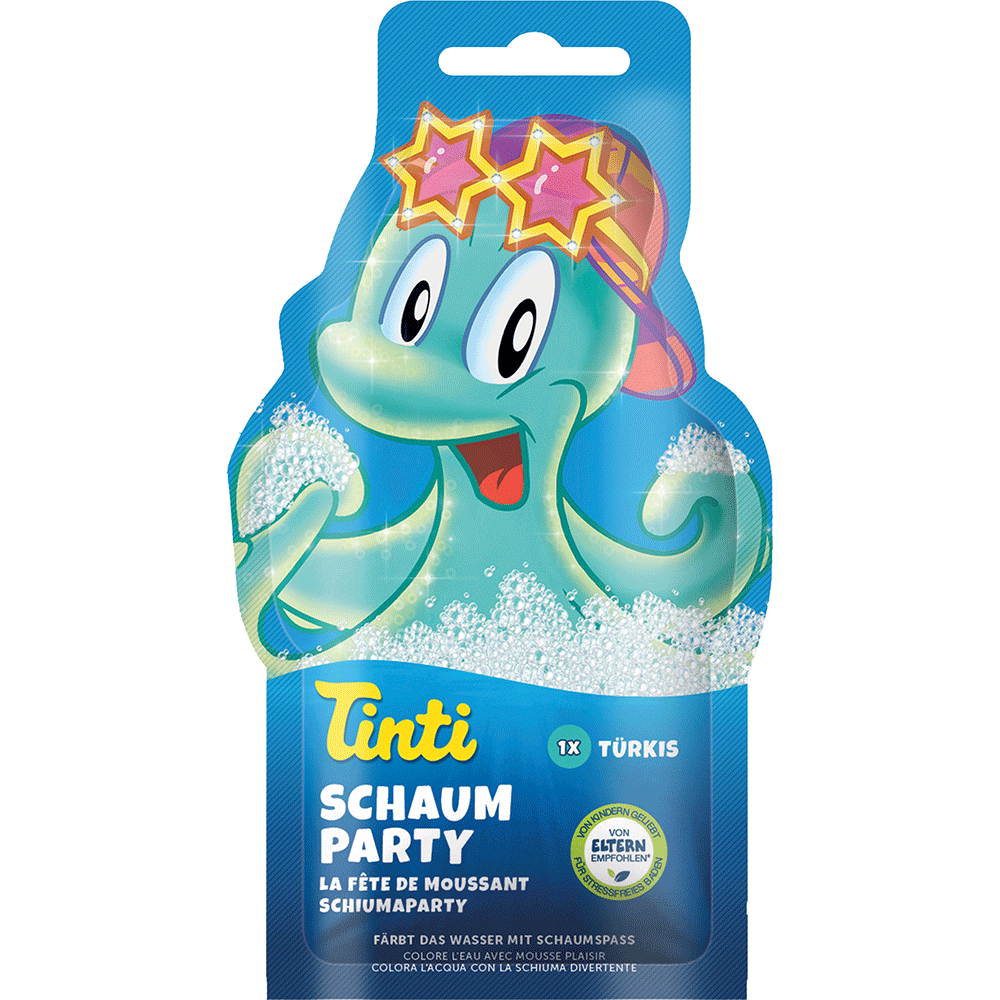 Bild: Tinti Schaumparty Türkis