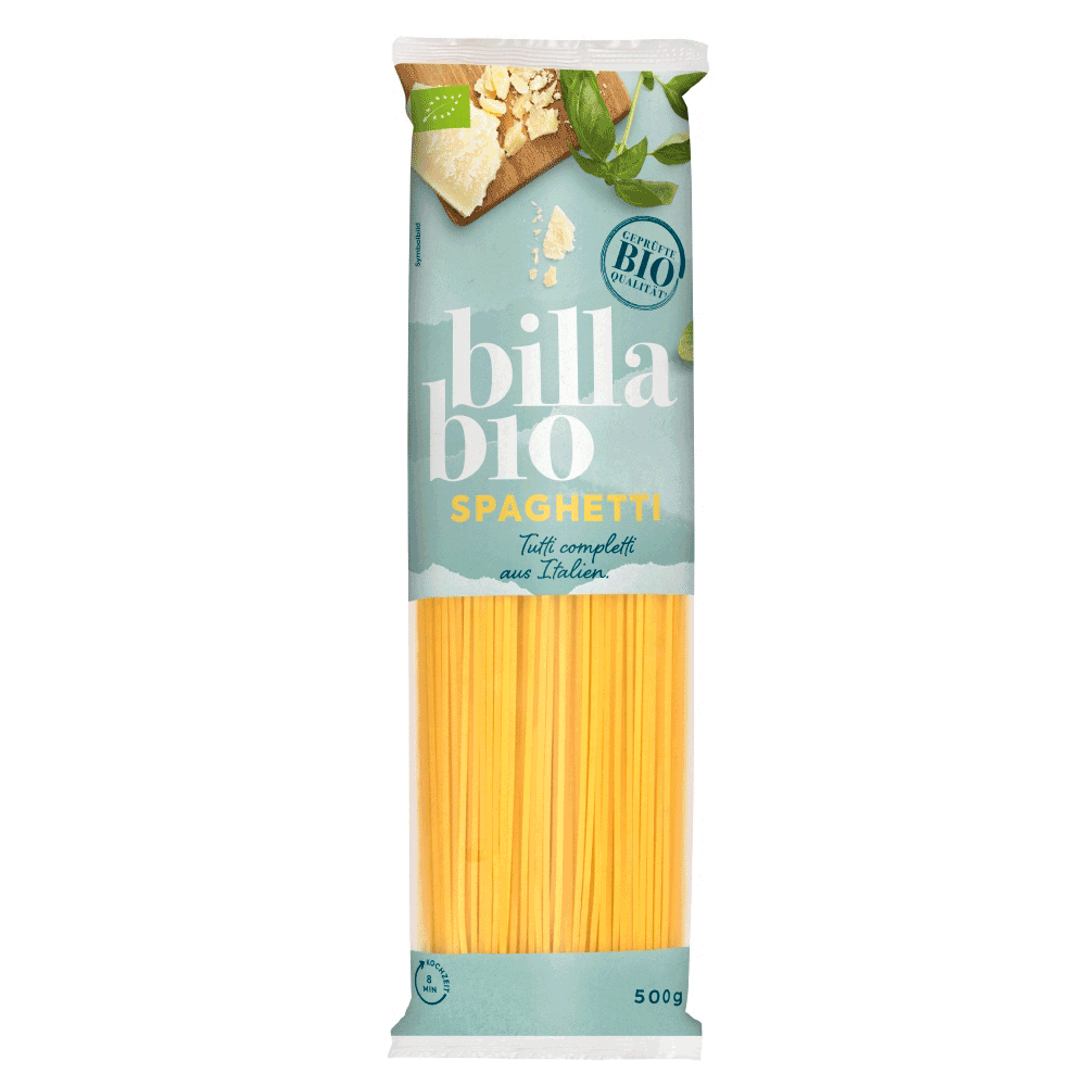 Bild: Billa Bio Spaghetti