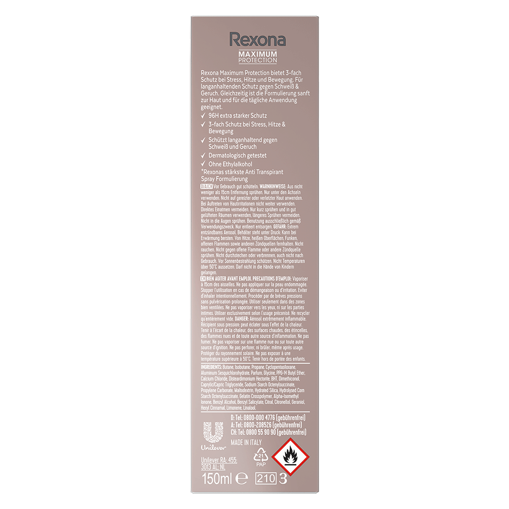 Bild: Rexona Maximum Protection Deo Spray Wassermelone & Kaktuswasser