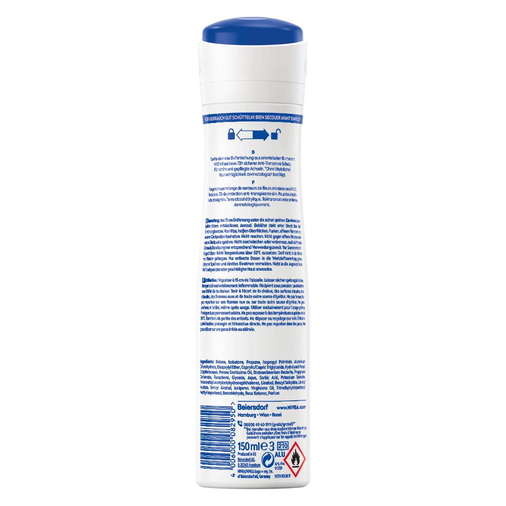 Bild: NIVEA Deo Spray Floral Love Limited Edition