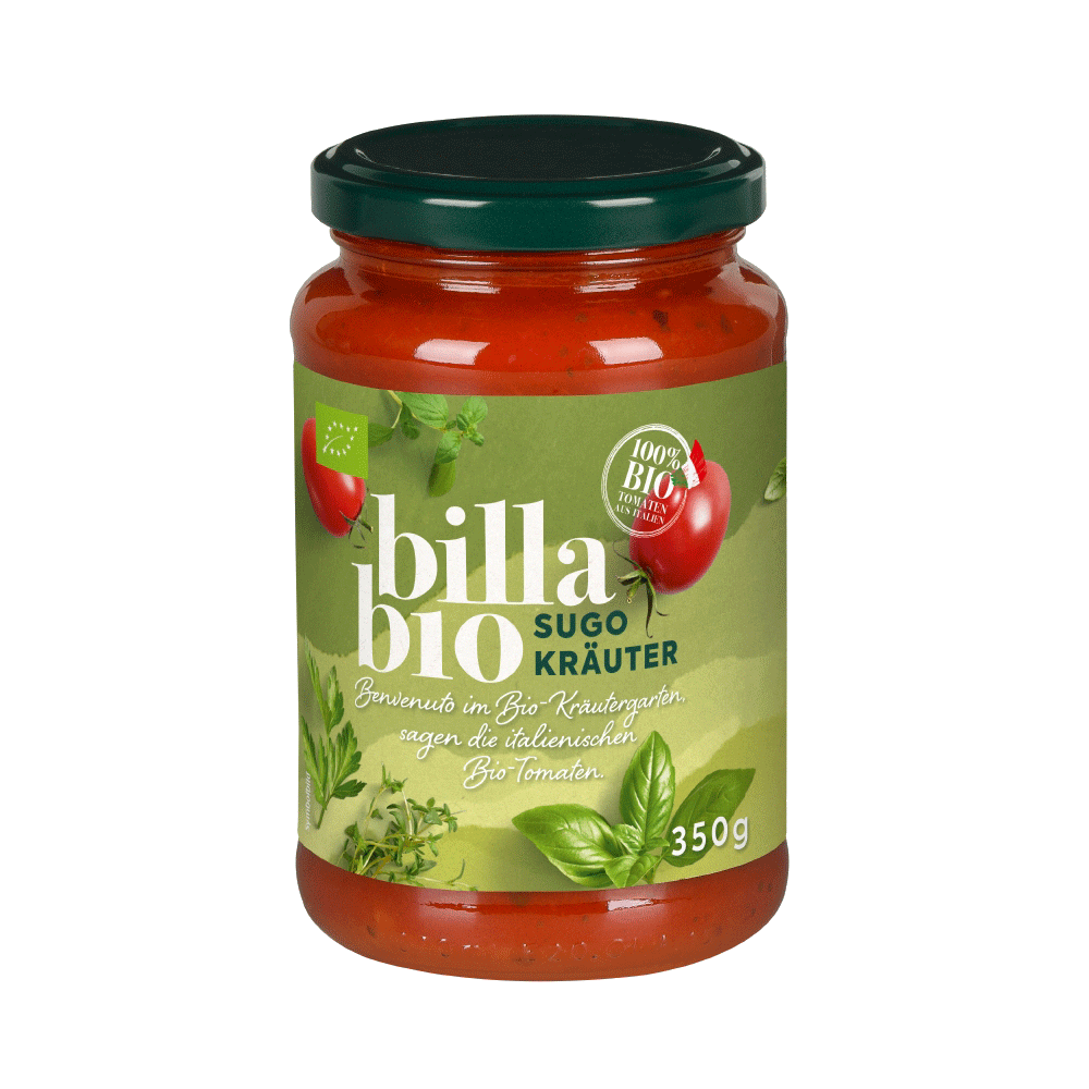 Bild: Billa Bio Sugo Kräuter