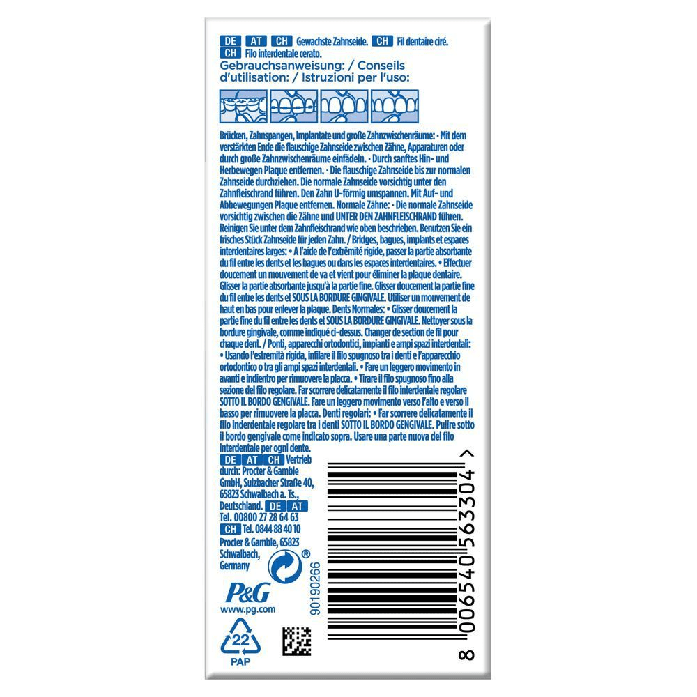 Bild: Oral-B Super-Floss Zahnseide