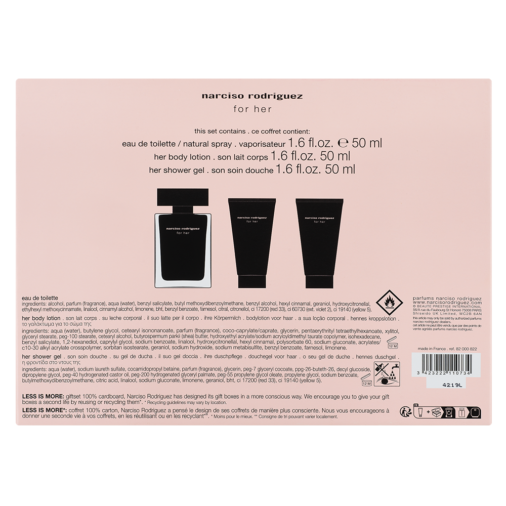Bild: narciso rodriguez for Her Geschenkset