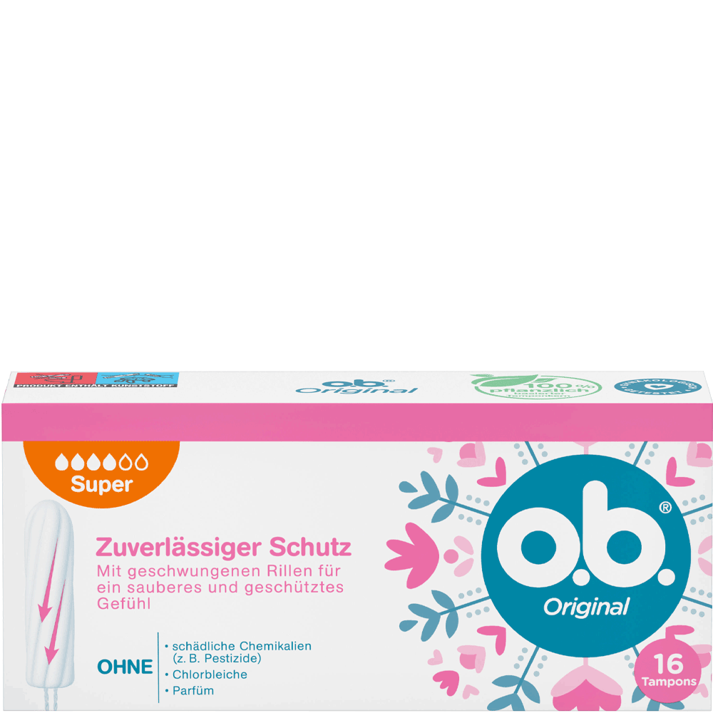 Bild: o.b. Original Tampons Super