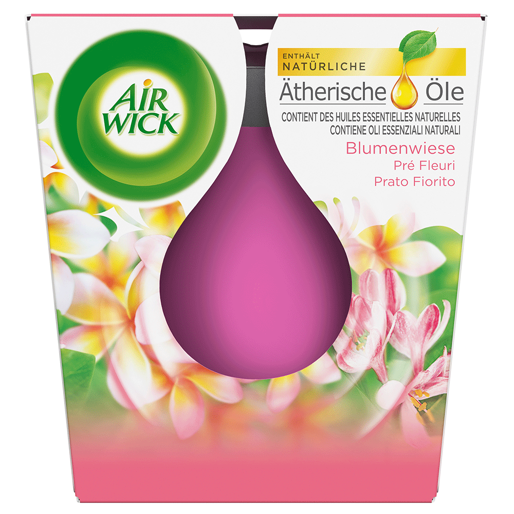 Bild: AIRWICK Duftkerze Blumenwiese