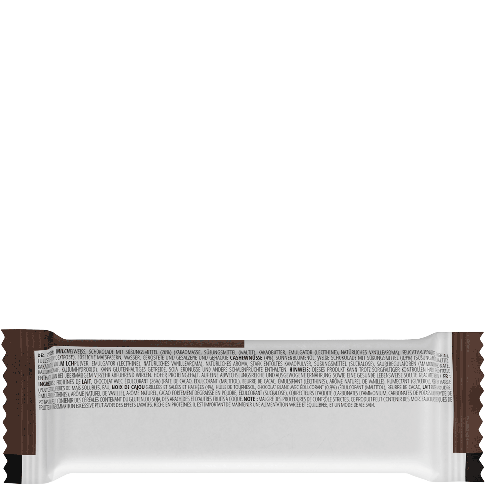 Bild: foodspring Portein Bar Extra Chocolate Double Choc Cashew