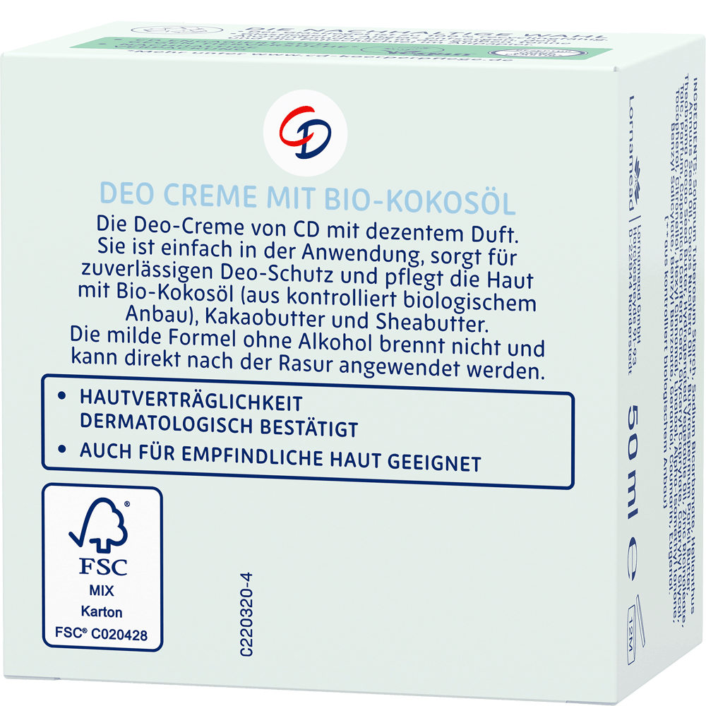 Bild: CD Deo Creme Wasserlilie