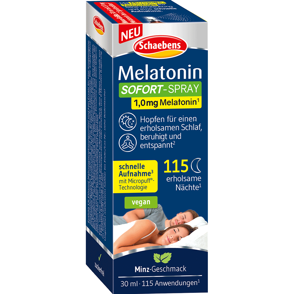 Bild: Schaebens Melatonin Sofort-Spray