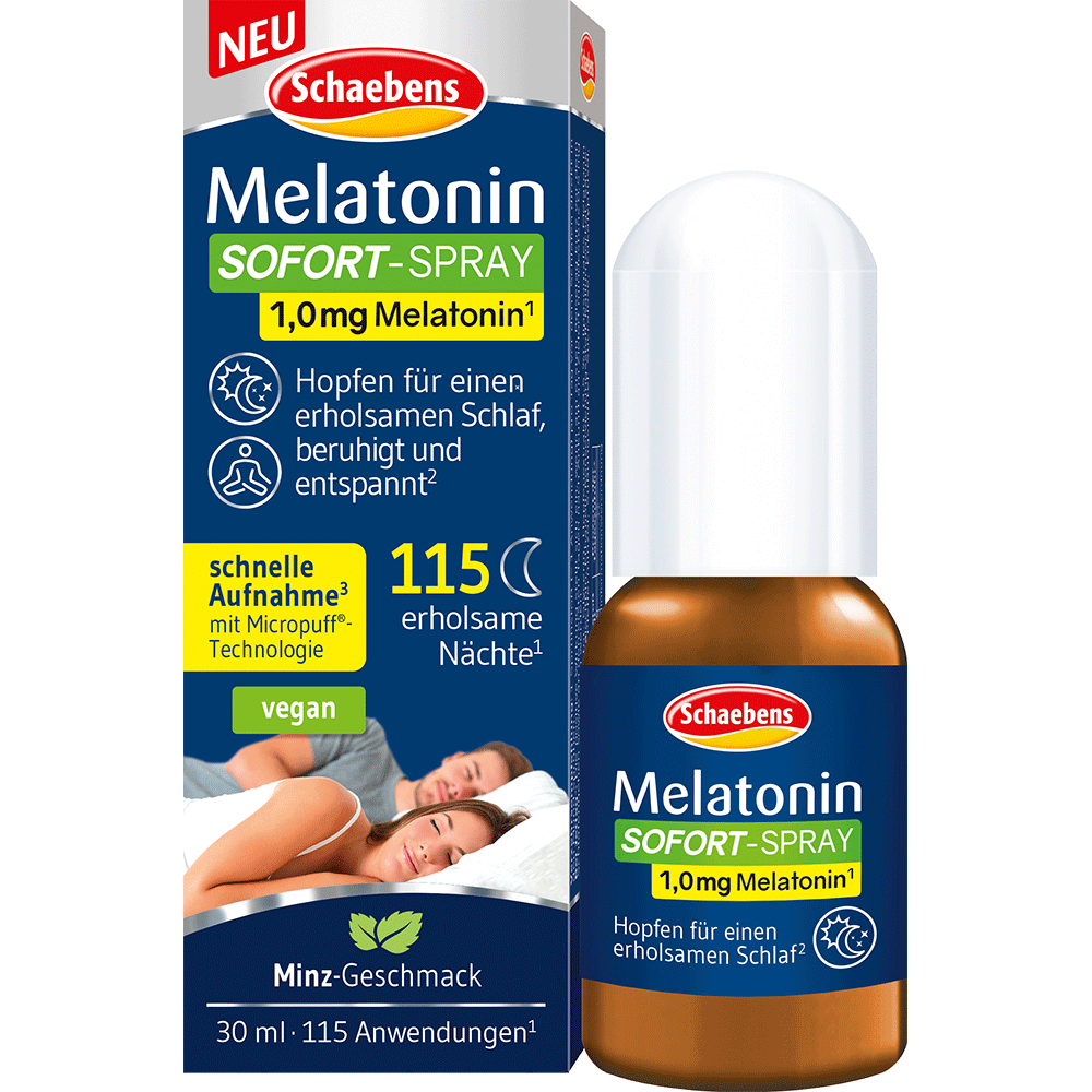 Bild: Schaebens Melatonin Sofort-Spray