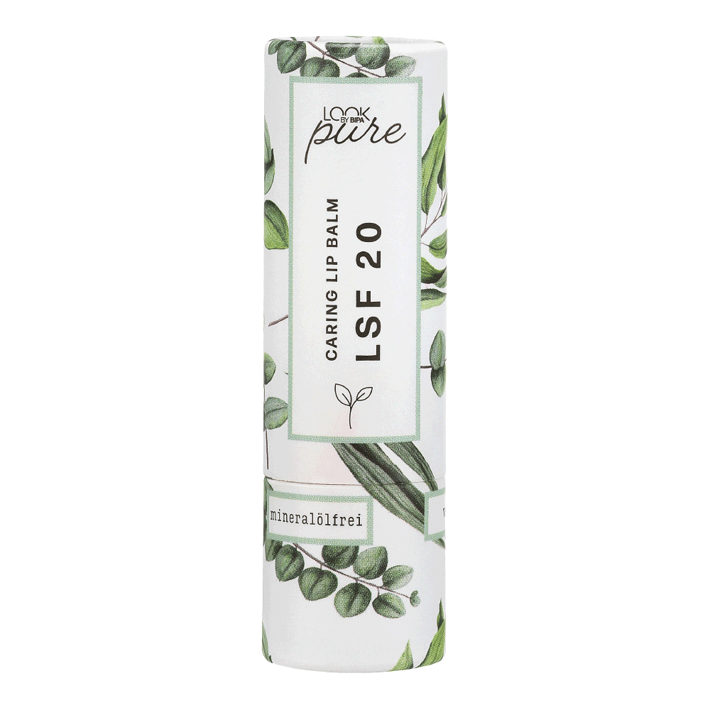 Bild: LOOK BY BIPA pure Caring Lip Balm LSF 20