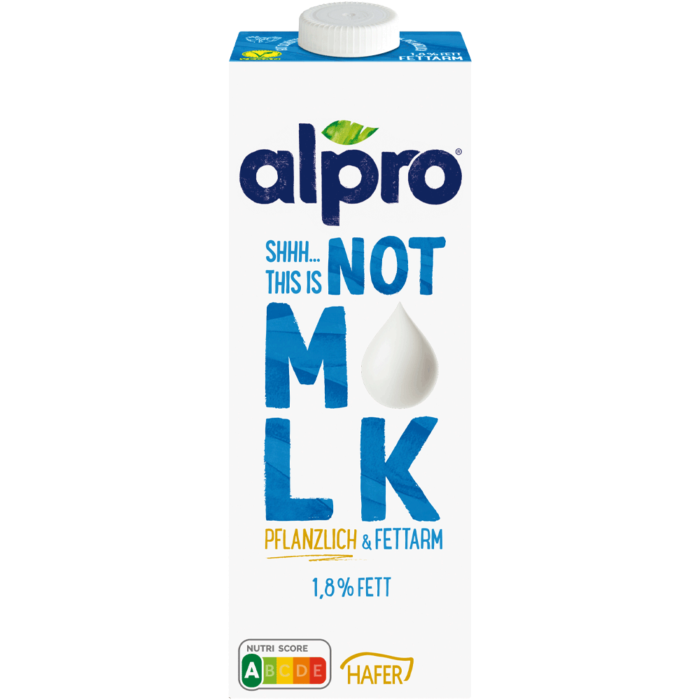 Bild: Alpro Not Mlk Haferdrink Fettarm