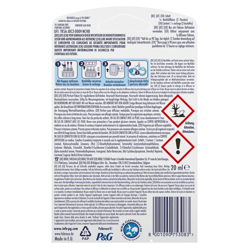 Bild: Febreze 3Volution Duftstecker Nachfüller