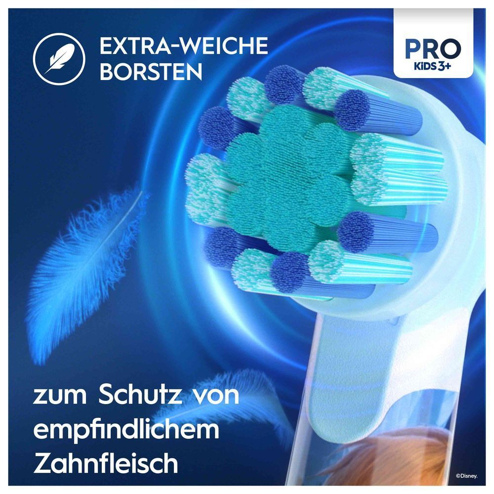 Bild: Oral-B Pro Kids Frozen Elektrische Zahnbürste, Blau/Lila