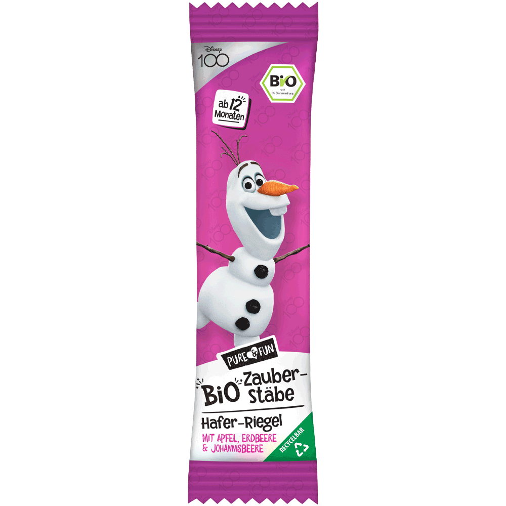 Bild: Pure & Fun Disney Bio Zauber Stäbe Hafer-Riegel