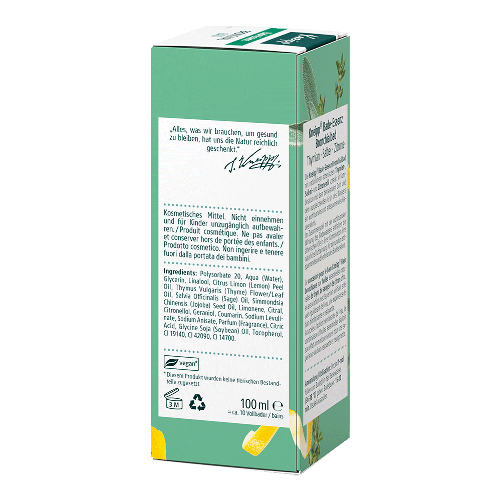 Bild: Kneipp Bronchialbad
