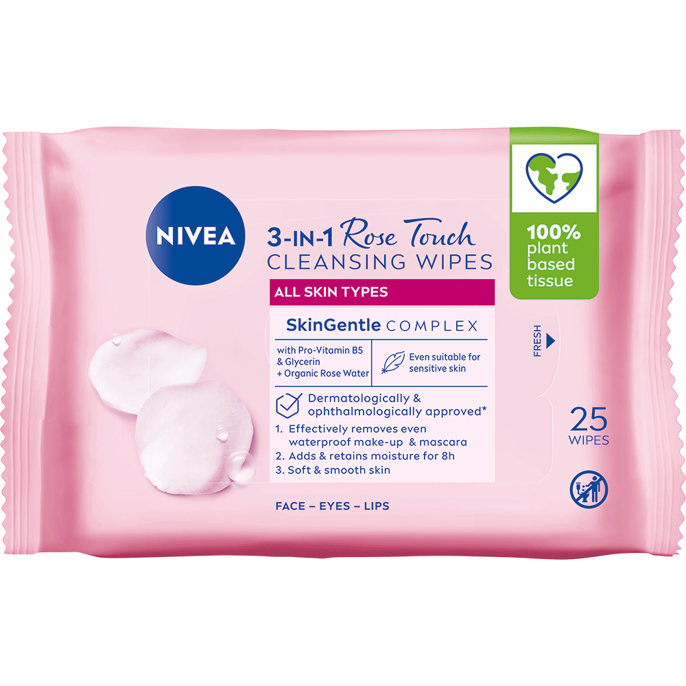 Bild: NIVEA 3in1 Rose Touch Reinigungstücher