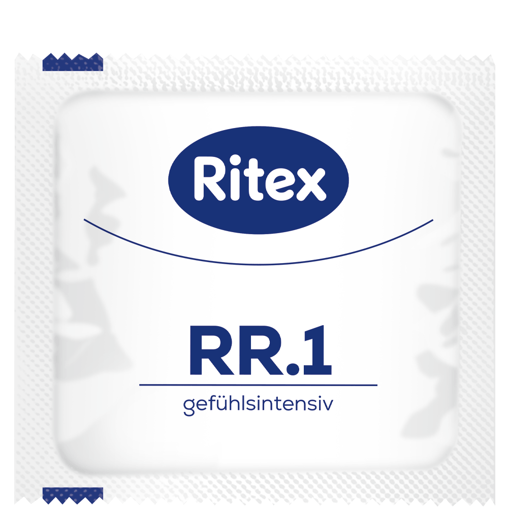 Bild: Ritex Kondome RR1. Gefühlsintensiv