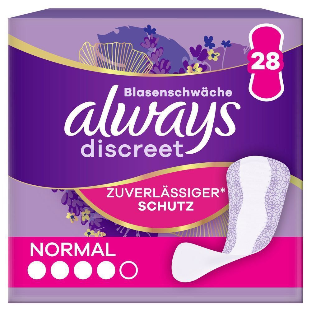 Bild: always Discreet Inkontinenz-Slipeinlagen Für Frauen Normal