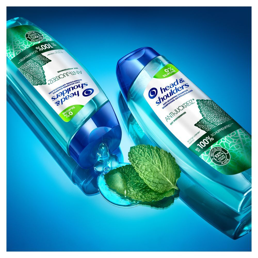 Bild: head & shoulders Anti-Juckreiz, Mit Pfefferminze Anti-Schuppen Shampoo