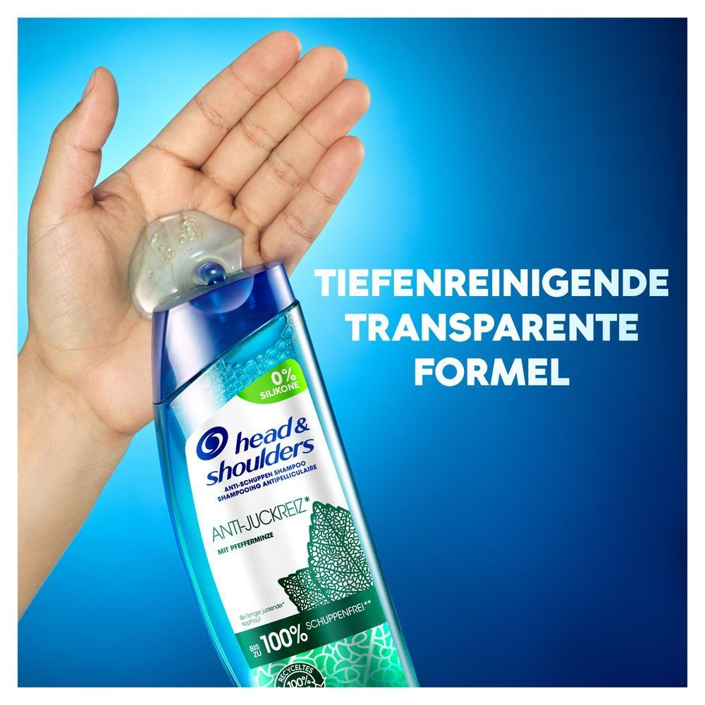 Bild: head & shoulders Anti-Juckreiz, Mit Pfefferminze Anti-Schuppen Shampoo