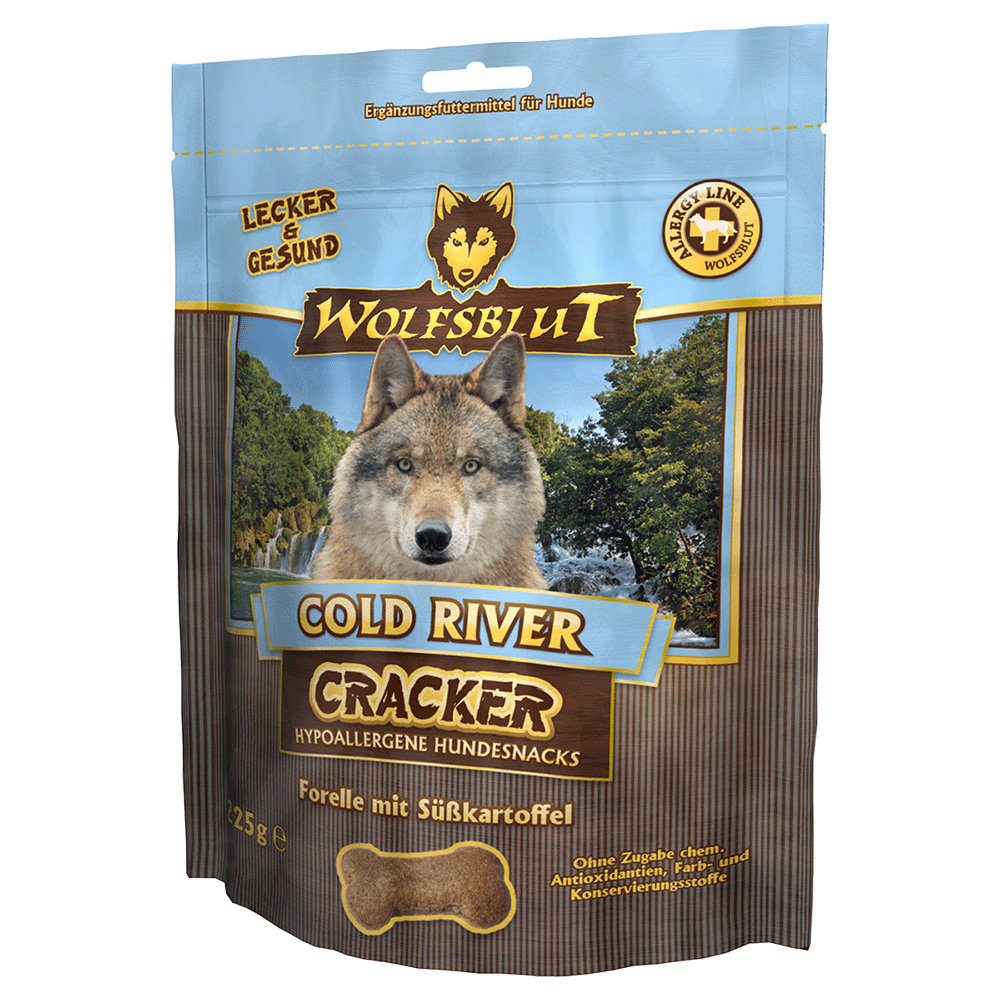 Bild: Wolfsblut Cracker Cold River Forelle