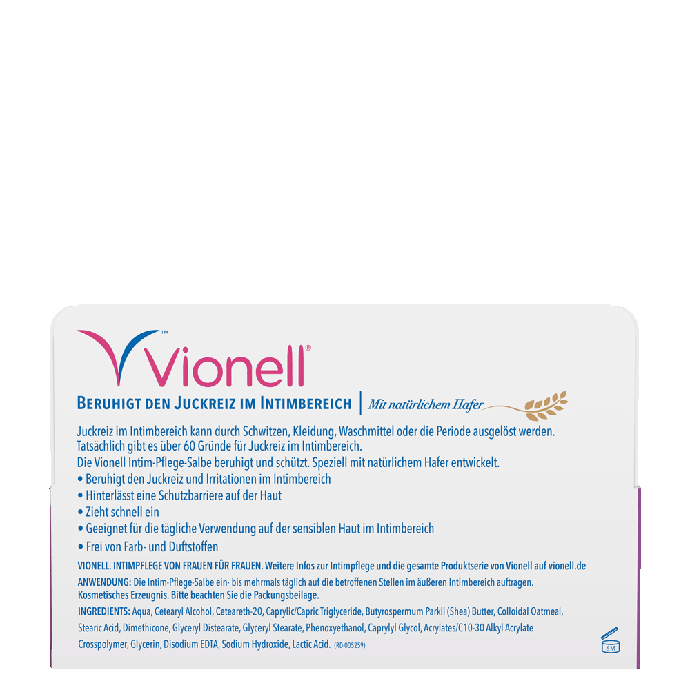 Bild: vionell Intim Pflegesalbe