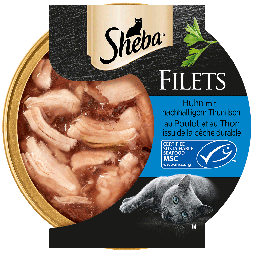 Bild: Sheba Filets Huhn mit Thunfisch