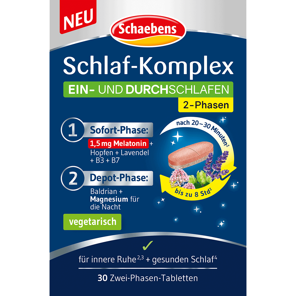 Bild: Schaebens Schlaf Komplex Ein- und Durchschlafen