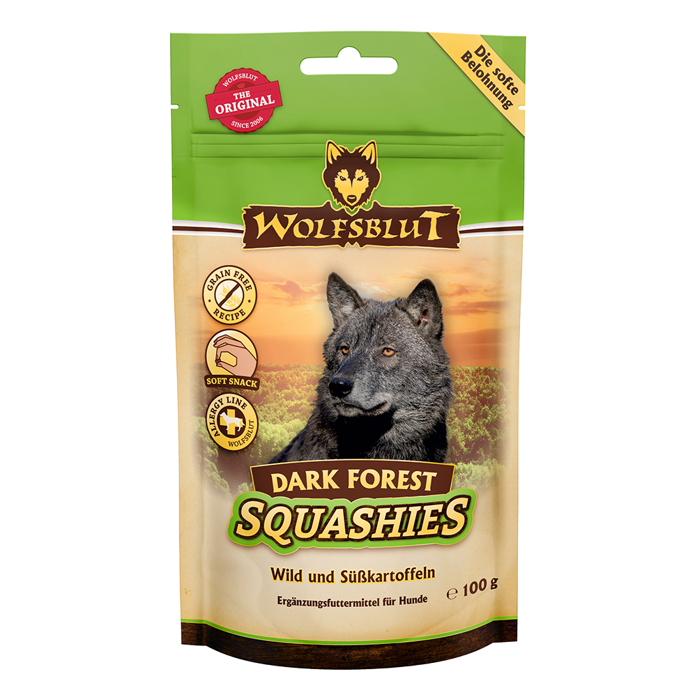 Bild: Wolfsblut Dark Forest Squashies Wild und Süßkartoffeln