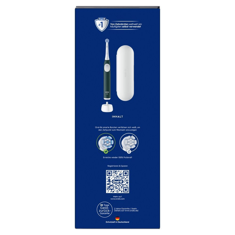 Bild: Oral-B iO Series 2 Elektrische Zahnbürste, Forest Green