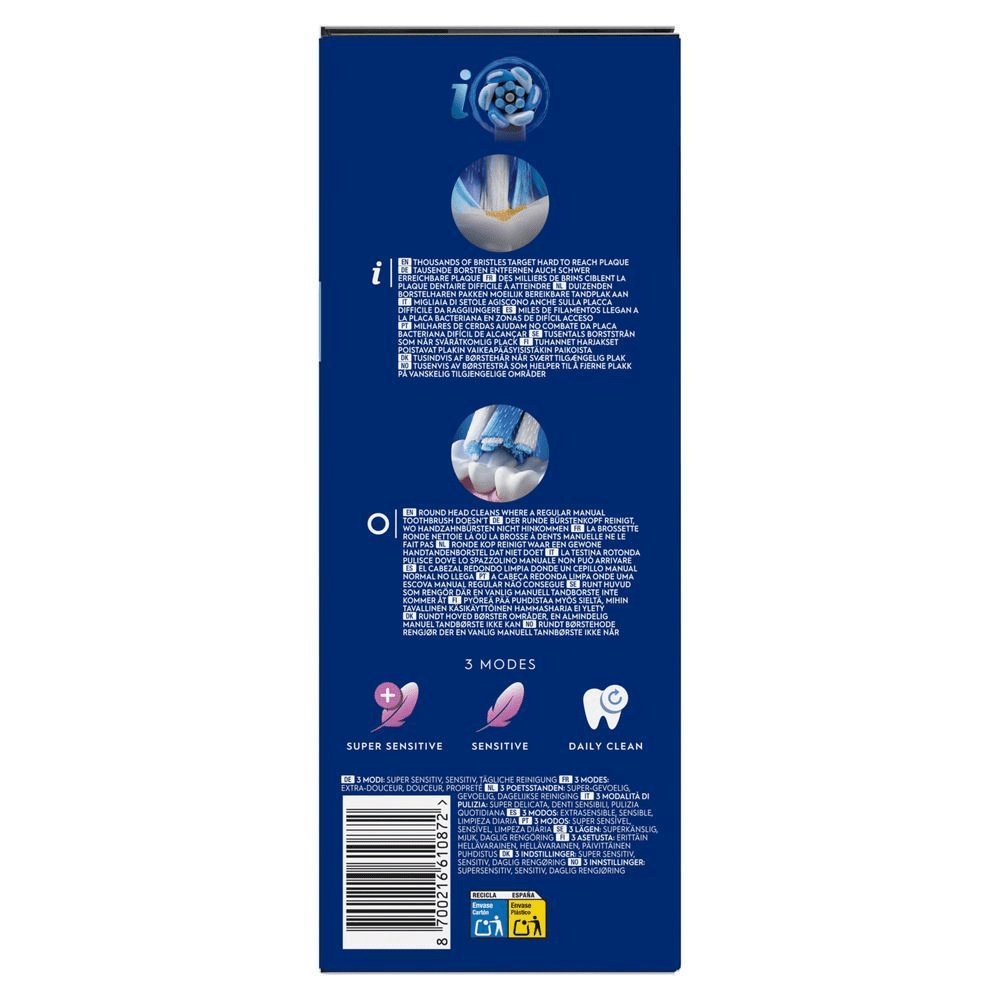 Bild: Oral-B iO Series 2 Elektrische Zahnbürste, Ocean Blue