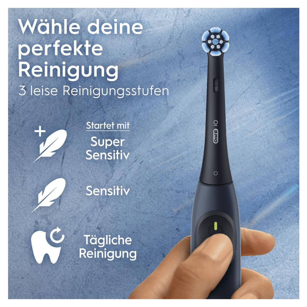 Bild: Oral-B iO Series 2 Elektrische Zahnbürste, Ocean Blue