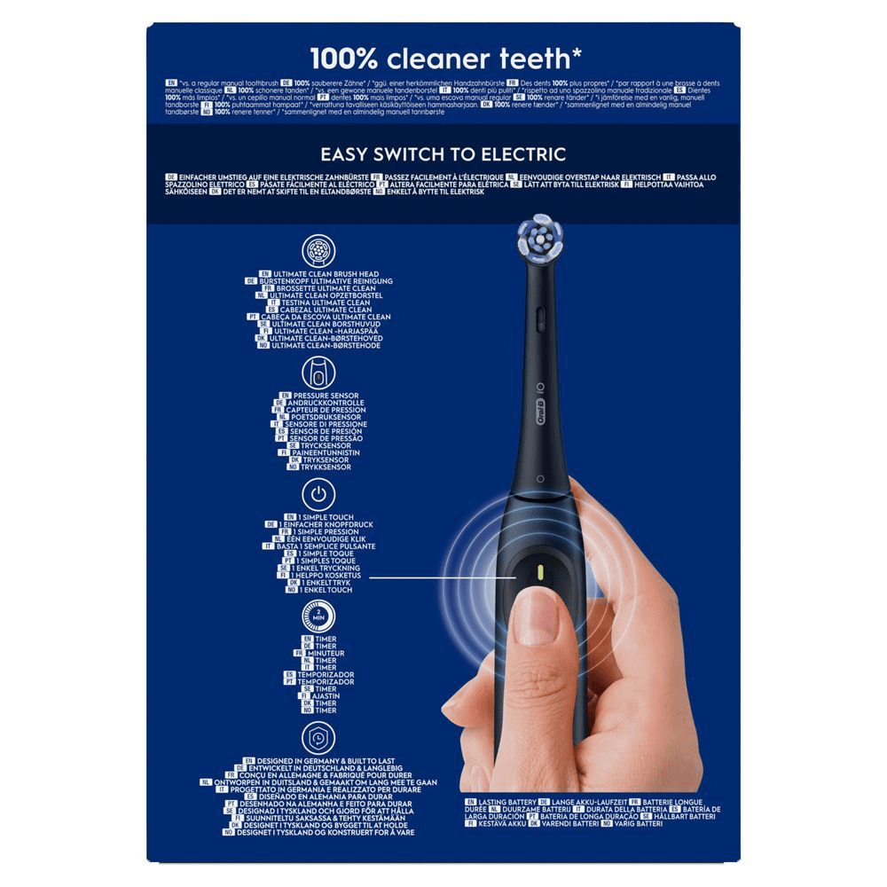 Bild: Oral-B iO Series 2 Elektrische Zahnbürste, Ocean Blue