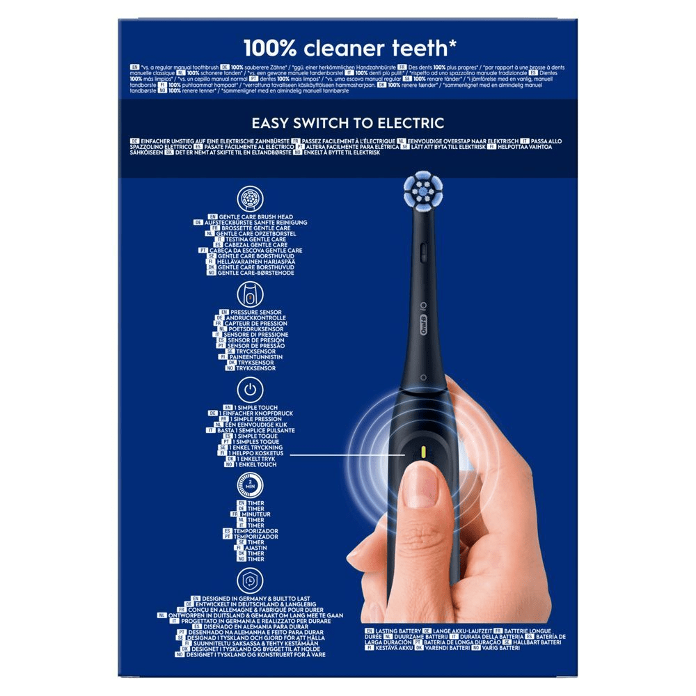 Bild: Oral-B iO Series 2 Elektrische Zahnbürste, Night Black / Forest Green