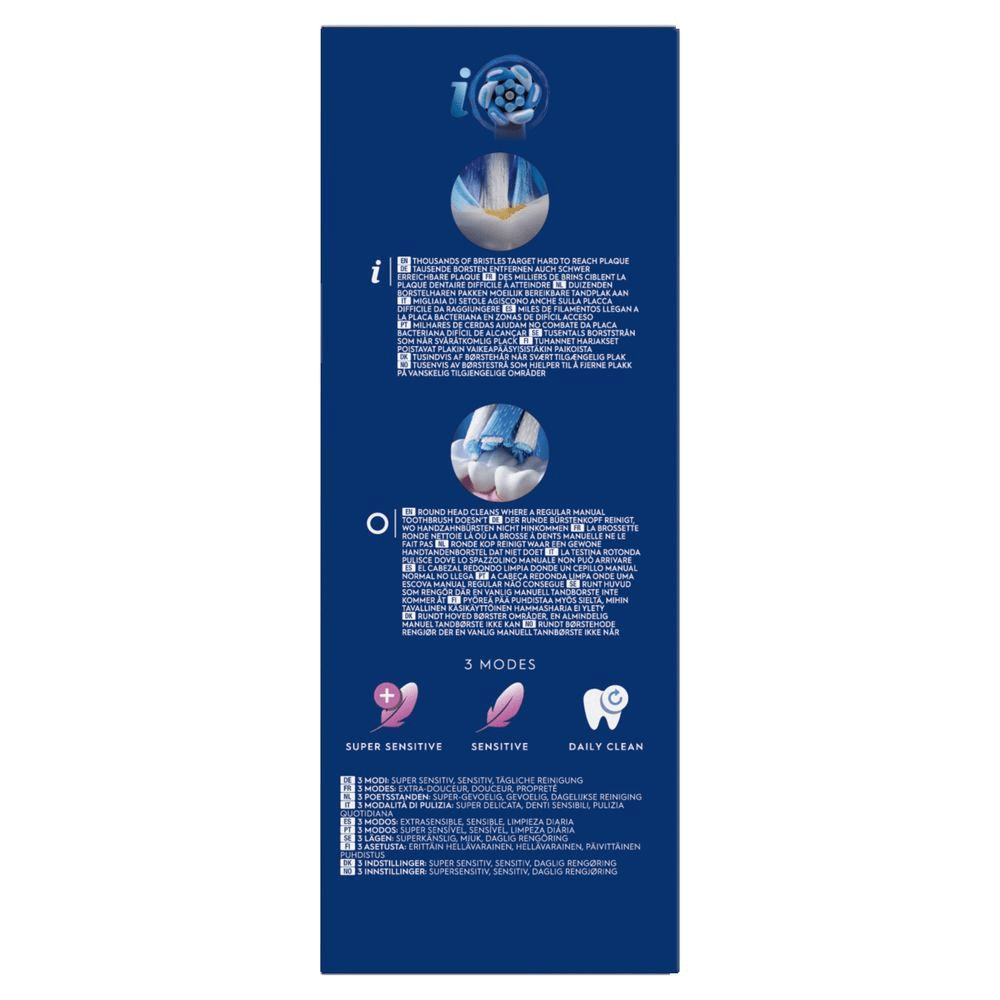 Bild: Oral-B iO Series 2 Elektrische Zahnbürste, Night Black / Calm Pink