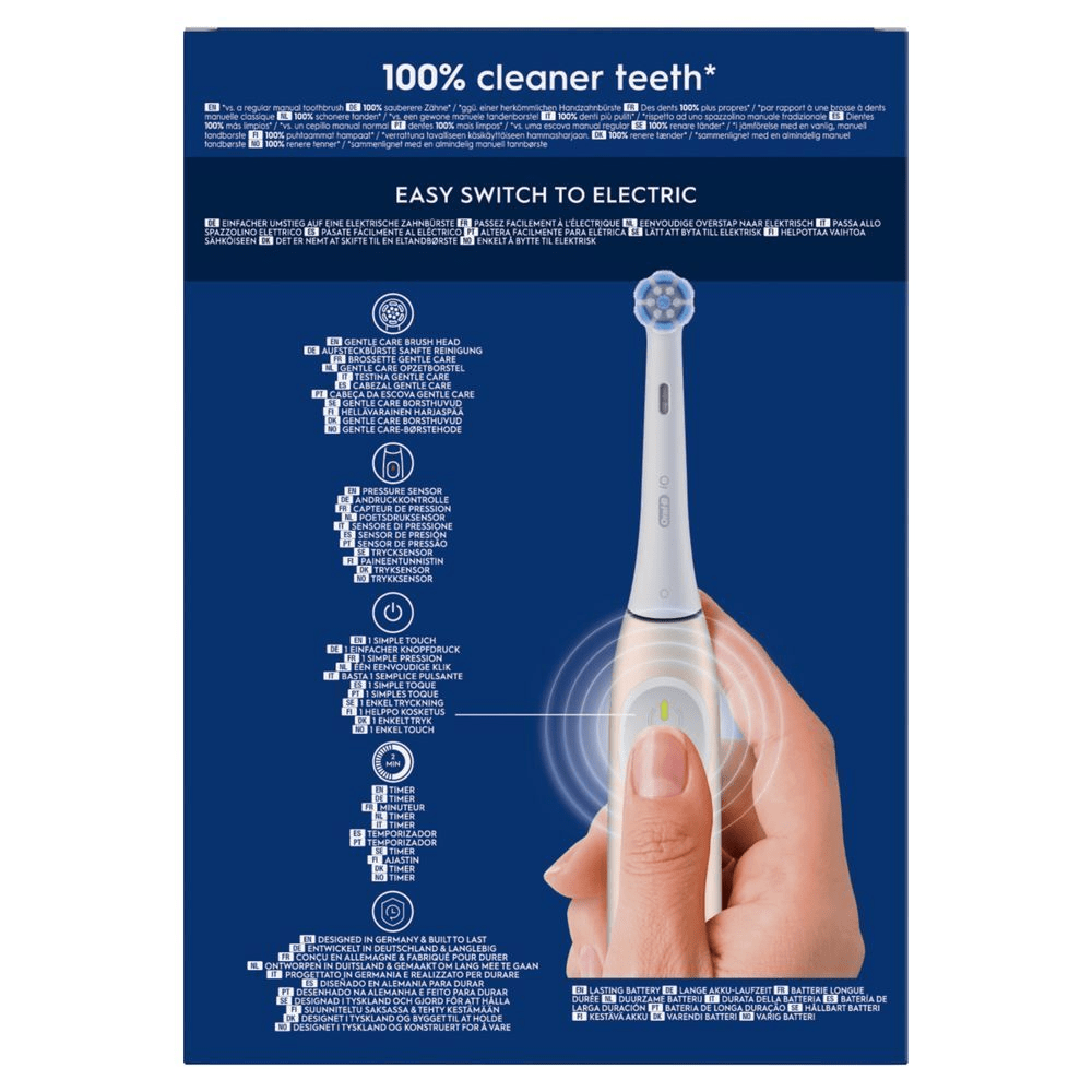 Bild: Oral-B iO Series 2 Elektrische Zahnbürste, Night Black / Calm Pink