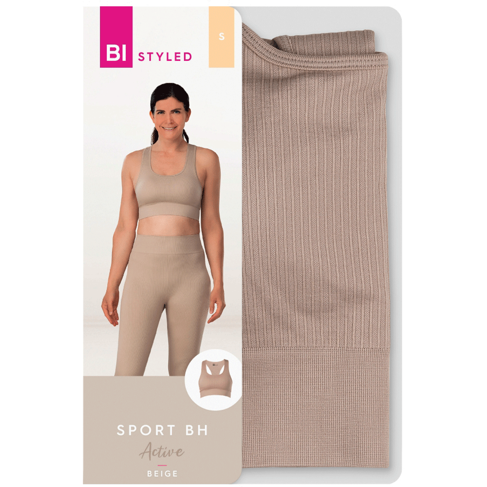 Bild: BI STYLED Sport BH beige