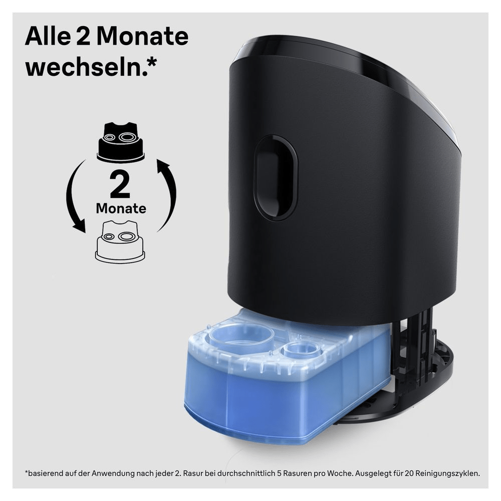 Bild: Braun 3-in-1 ShaverCare Reinigungskartuschen