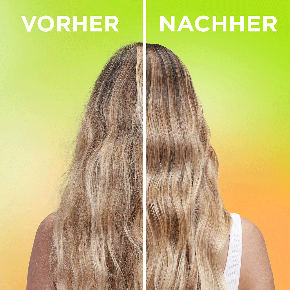 Bild: GARNIER FRUCTIS Schadenlöscher Pro-Keratin Hair Bomb Maske