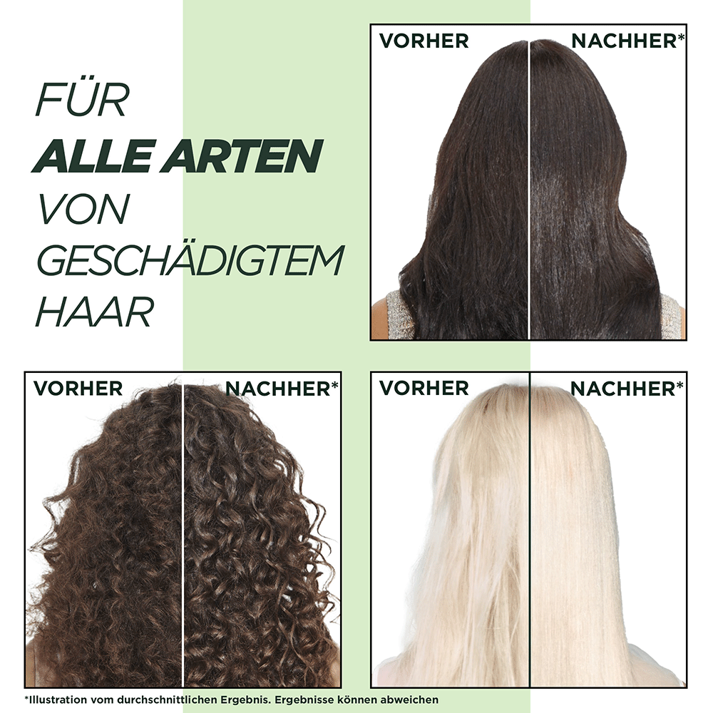 Bild: GARNIER FRUCTIS Schadenlöscher Pro-Keratin Hair Bomb Maske