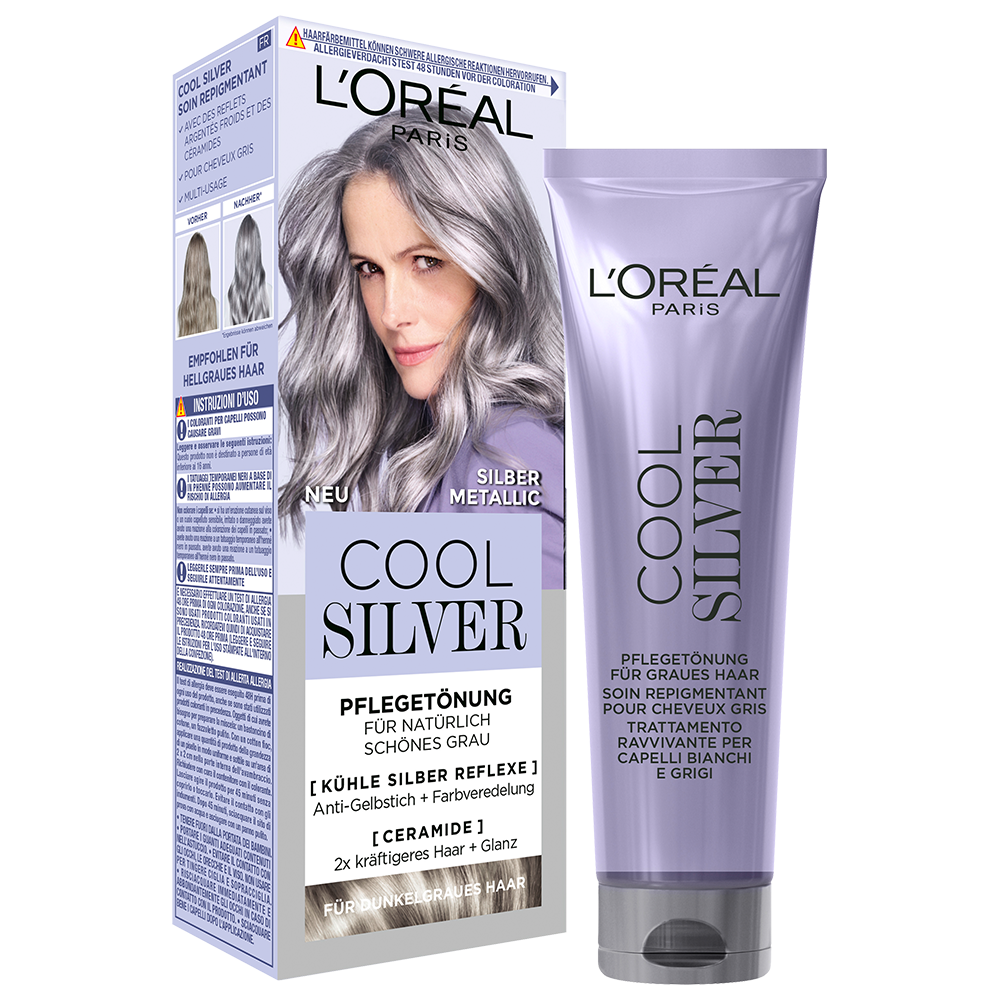 Bild: L'ORÉAL PARIS Cool Silver Pflegetönung