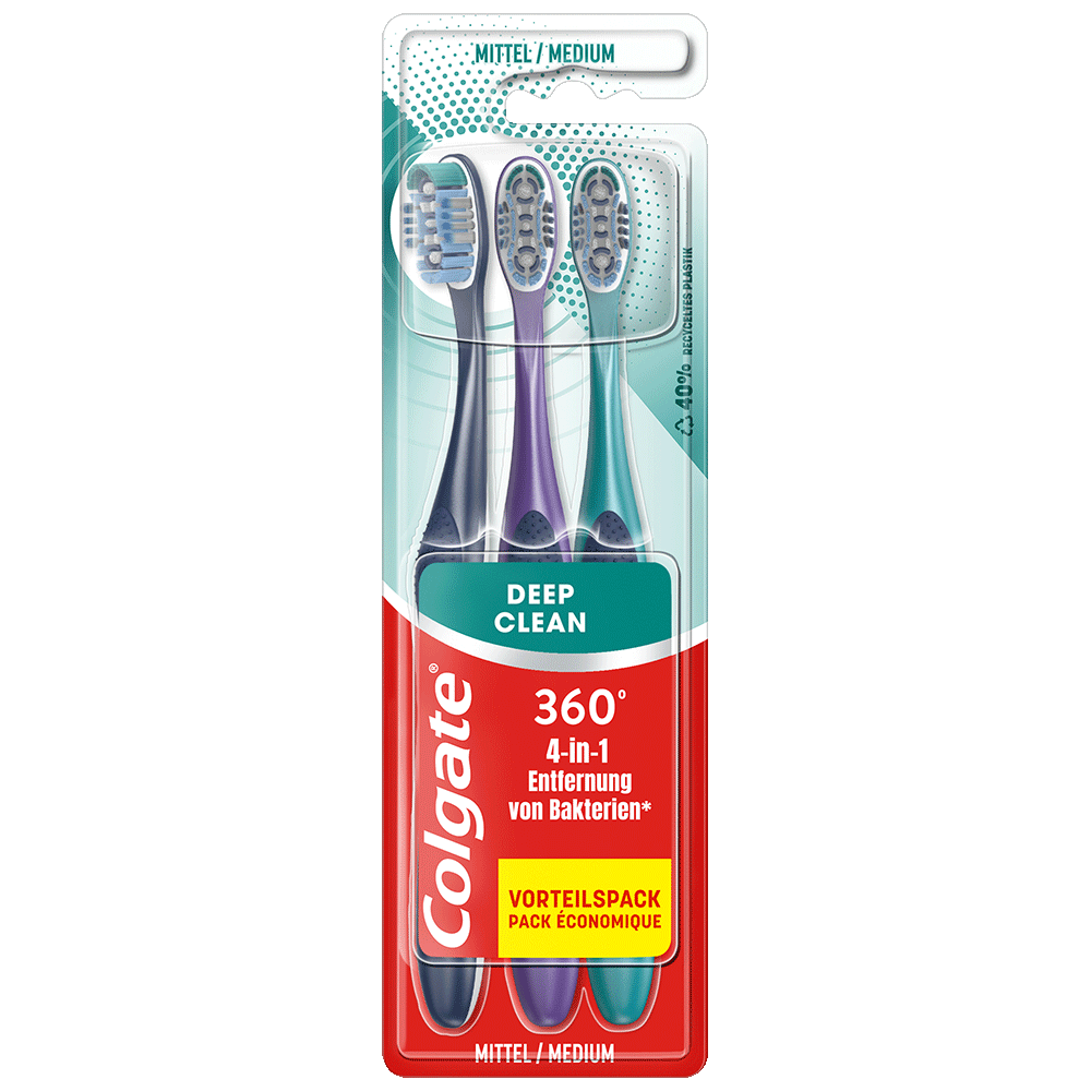 Bild: Colgate 360° Zahnbürsten Deep Clean