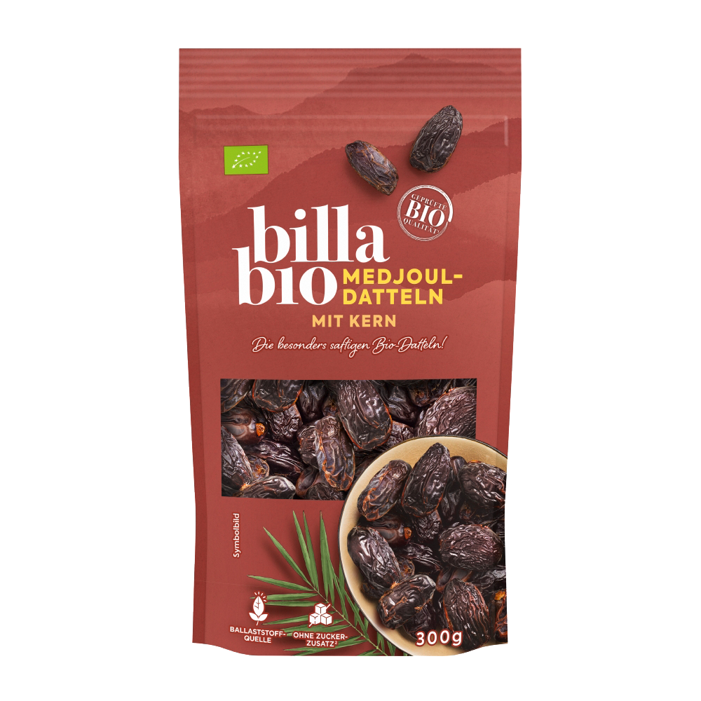 Bild: Billa Bio Medjouldatteln