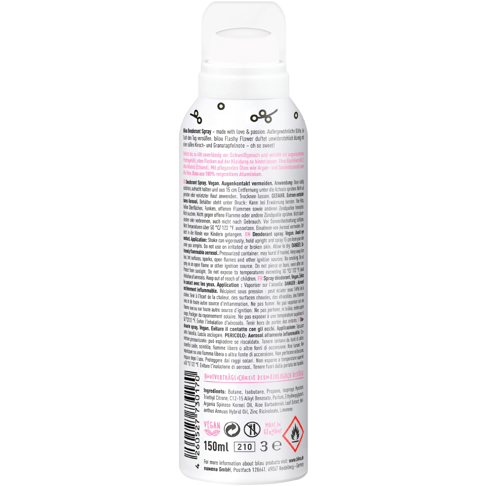 Bild: bilou Deo Spray Flashy Flower 