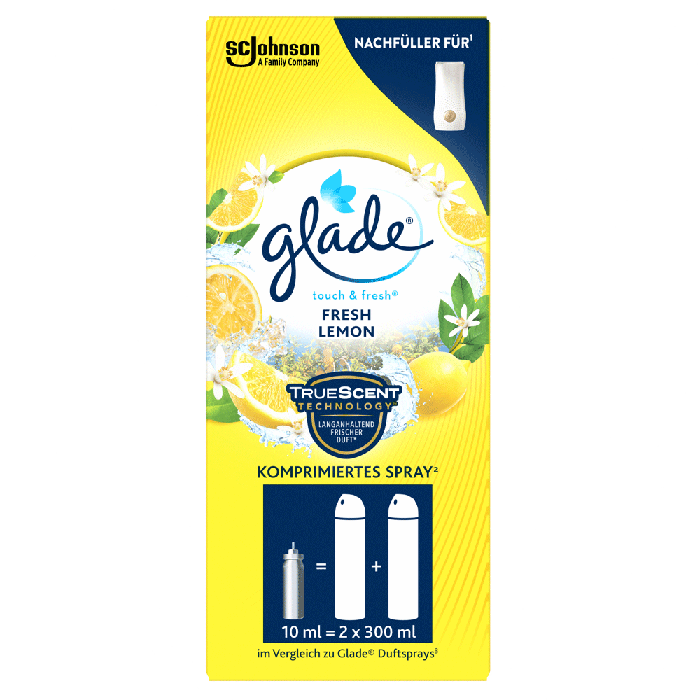 Bild: Glade Touch & Fresh Fresh Lemon Nachfüllung