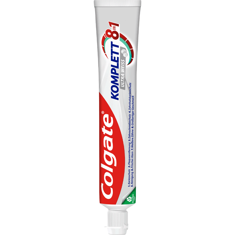 Bild: Colgate Komplett 8 Ultra Weiss Zahncreme
