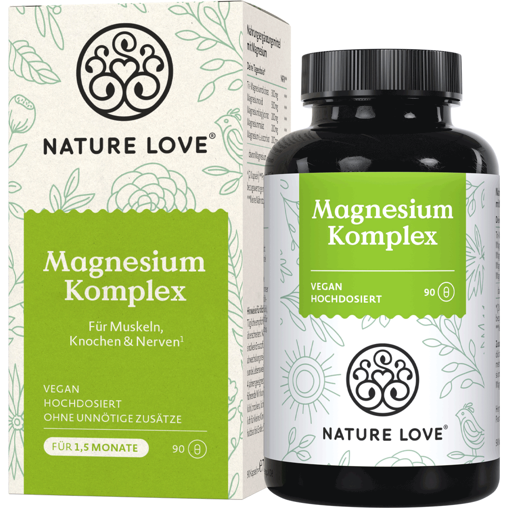 Bild: NATURE LOVE Magnesium Komplex