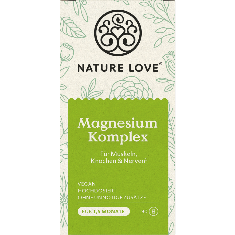 Bild: NATURE LOVE Magnesium Komplex